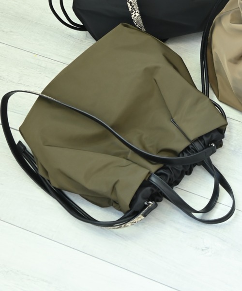 INTERPLANET（インタープラネット）の「ナイロンアニマルベルトＢＡＧ（ショルダーバッグ・レディース・グレー/グレイッシュベージュ/ブラック/カーキ・フリー）」の19枚目の写真