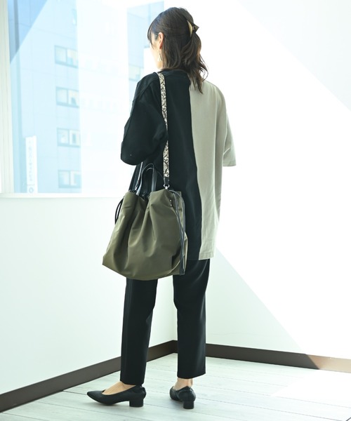 INTERPLANET（インタープラネット）の「ナイロンアニマルベルトＢＡＧ（ショルダーバッグ・レディース・グレー/グレイッシュベージュ/ブラック/カーキ・フリー）」の18枚目の写真