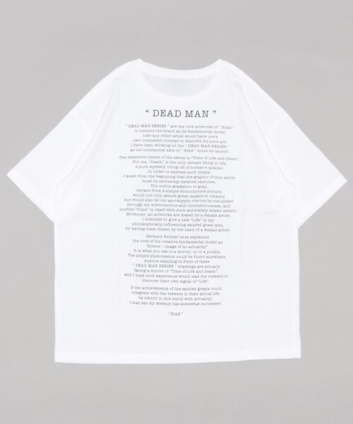 BIAS(バイアス)の「【BIAS】別注ビッグシルエットティー COBAIN(Tシャツ/カットソー・メンズ・ホワイト・S)」の2枚目の写真