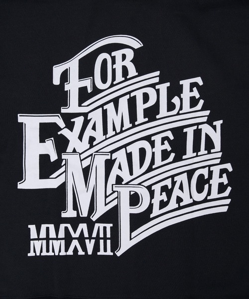 EXAMPLE(エグザンプル)の「EXAMPLE EX MADE IN PEACE HOODIE(パーカー・メンズ・アッシュ/ブラック/オリーブ・XXL/XL/M)」の9枚目の写真