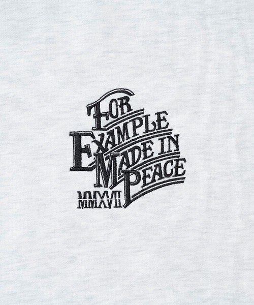 EXAMPLE(エグザンプル)の「EXAMPLE EX MADE IN PEACE HOODIE(パーカー・メンズ・アッシュ/ブラック/オリーブ・XXL/XL/M)」の12枚目の写真