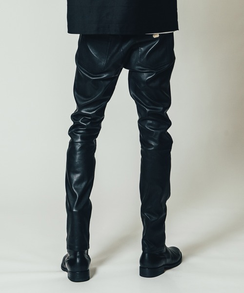 CRIMIE（クライミー）の「STRETCH SPANISH LAMB LEATHER 5P PANTS