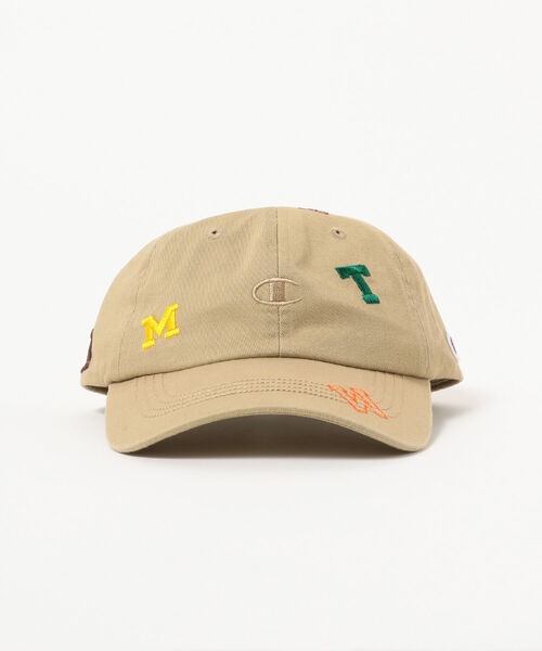 BEAMS BOY（ビームスボーイ）の「Champion × BEAMS BOY / 別注 刺繍 キャップ（キャップ・レディース・ネイビー/ベージュ・ONE SIZE）」の7枚目の写真
