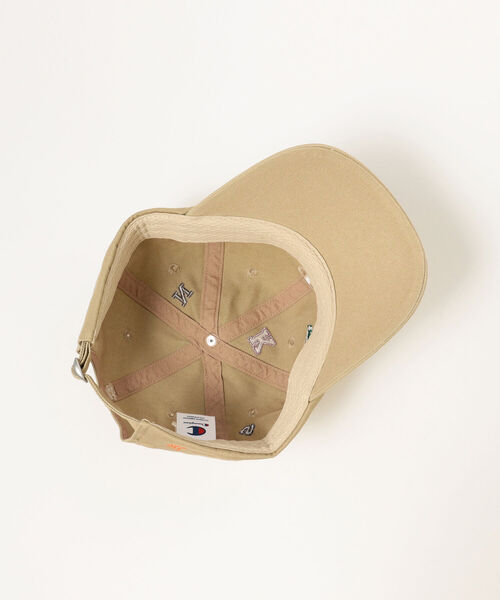 BEAMS BOY（ビームスボーイ）の「Champion × BEAMS BOY / 別注 刺繍 キャップ（キャップ・レディース・ネイビー/ベージュ・ONE SIZE）」の10枚目の写真