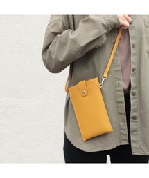 KAZZU SELECT（カッズセレクト）の「シンプルスマホポシェット＆ショルダーバッグ（ショルダーバッグ）」