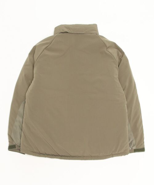 ８(eight)（エイト）の「中綿ミリタリーブルゾン（ダウンジャケット/コート・メンズ・カーキ/ライトカーキ/ブラック・MEDIUM/LARGE）」の4枚目の写真