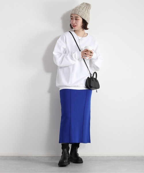 cepo(セポ)の「ミックスニットキャップ(ニットキャップ/ビーニー・レディース・ベージュ/チャコール・FREE)」の11枚目の写真