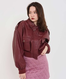 3WAY フライトジャケット TINA：JOJUNを使った人気ファッション