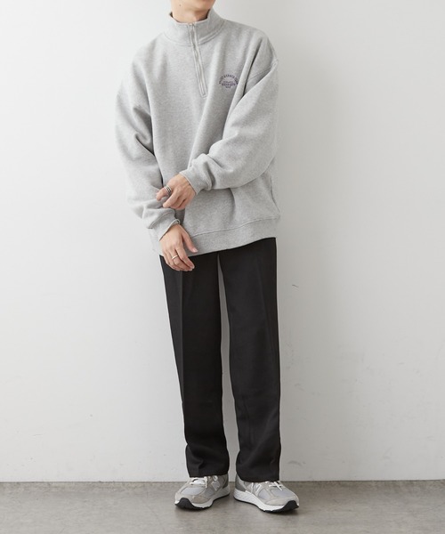 DISCOAT（ディスコート）の「ウールライクストレッチワイドストレートパンツ（スラックス・メンズ・ブラック/ブラウン/グレー・MEDIUM/LARGE）」の16枚目の写真