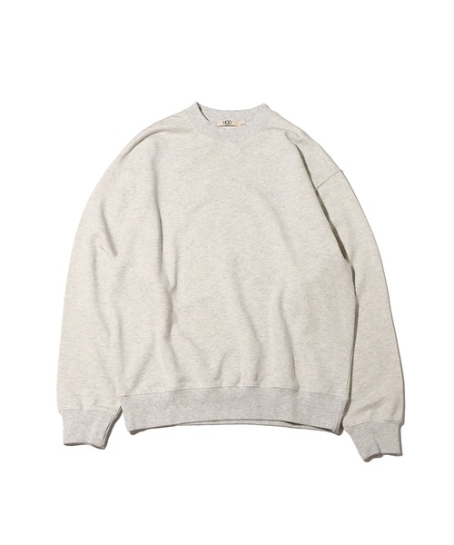 ✨完売　UGG@mos US 刺繍ロゴ クルーネック スウェット UGG（アグ）の「UGG@mos US 刺繍ロゴ クルーネック スウェット