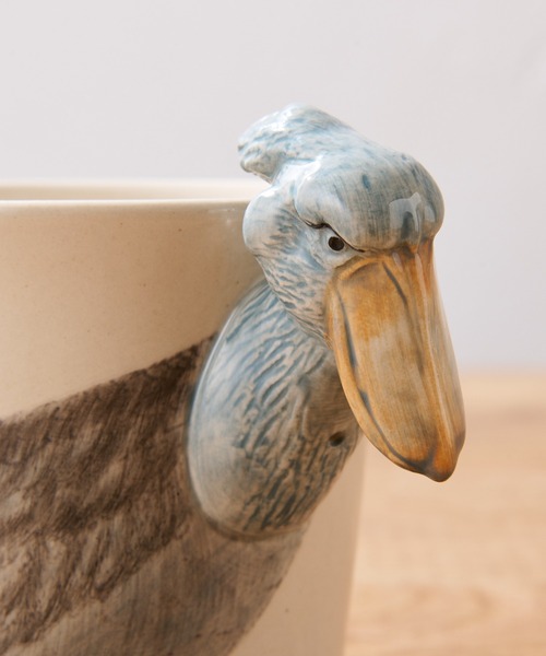 BIRTHDAY BAR（バースデイバー）の「Animal Mug アニマル マグカップ（グラス/マグカップ/タンブラー・レディース・グレー/ブラウン/ベージュ/ダークブラウン/ナチュラル/ホワイト/ライトグレー/オレンジ/ブラック/レッド/オートミール/ブルー・フリー）」の17枚目の写真