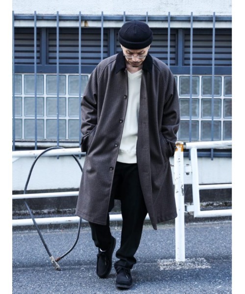 PLUS ONE（プラスワン）の「【PLUS ONE】ミラノリブＶネックニット（ニット/セーター・メンズ・グリーン/オフホワイト/ネイビー・M/XL/S/L）」の20枚目の写真