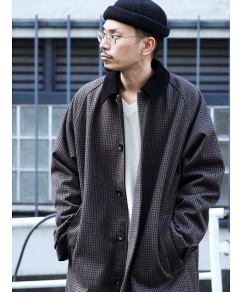 PLUS ONE（プラスワン）の「【PLUS ONE】ミラノリブＶネックニット（ニット/セーター・メンズ・グリーン/オフホワイト/ネイビー・M/XL/S/L）」の21枚目の写真