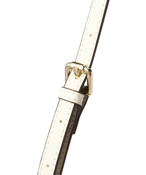 N.（N. Natural Beauty Basic）（エヌエヌナチュラルビューティーベーシック）の「◆サイドベルトミニショルダーバッグ（ショルダーバッグ・レディース・ブラック/オフホワイト/グレイッシュベージュ・ﾌﾘ-）」の16枚目の写真