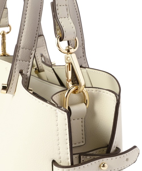 N.（N. Natural Beauty Basic）（エヌエヌナチュラルビューティーベーシック）の「◆サイドベルトミニショルダーバッグ（ショルダーバッグ・レディース・ブラック/オフホワイト/グレイッシュベージュ・ﾌﾘ-）」の17枚目の写真