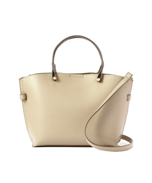 N.（N. Natural Beauty Basic）（エヌエヌナチュラルビューティーベーシック）の「◆サイドベルトミニショルダーバッグ（ショルダーバッグ・レディース・ブラック/オフホワイト/グレイッシュベージュ・ﾌﾘ-）」の12枚目の写真