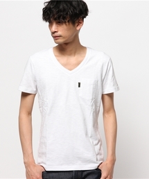 AKM | AKM×MEN'SMELROSEスラブ天竺Tシャツ(Tシャツ/カットソー)