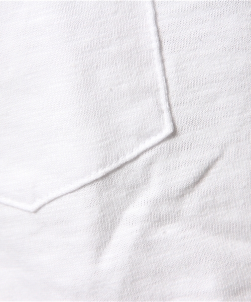 AKM（エイケイエム）の「AKM×MEN'SMELROSEスラブ天竺Tシャツ（Tシャツ/カットソー・メンズ・ホワイト/ブラック/ネイビー・MEDIUM/LARGE/SMALL）」の9枚目の写真