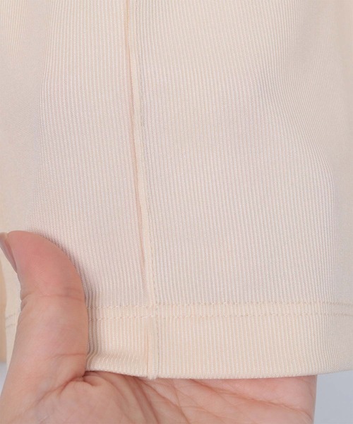 SEA DRESS（シードレス）の「センターピンタックサイドスリットパンツ（ラッシュガード・レディース・ブラック/アイボリー/ブラウン・S/M/L）」の16枚目の写真