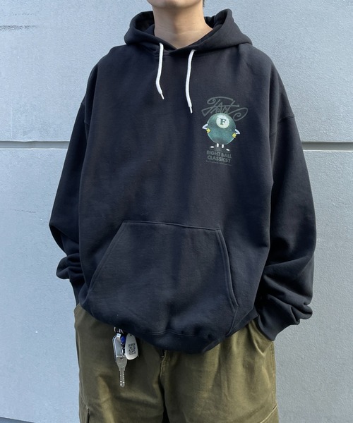 WHO'S WHO gallery（フーズフーギャラリー）の「COOPER FACTビリヤードフォトパーカー（パーカー・レディース・ブラック/アッシュグレー/チャコールグレー・FREE）」の9枚目の写真