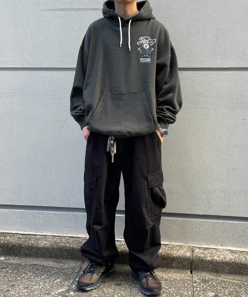 WHO'S WHO gallery（フーズフーギャラリー）の「COOPER FACTビリヤードフォトパーカー（パーカー・レディース・ブラック/アッシュグレー/チャコールグレー・FREE）」の14枚目の写真