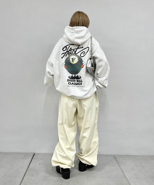 WHO'S WHO gallery（フーズフーギャラリー）の「COOPER FACTビリヤードフォトパーカー（パーカー・レディース・ブラック/アッシュグレー/チャコールグレー・FREE）」の20枚目の写真