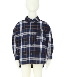 キッズ チェック柄 アソート シャツ