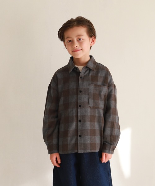 coca（coca）（コカ）の「キッズ チェック柄 アソート シャツ（シャツ/ブラウス・キッズ・B/C/A・100/110/120/130/140）」の13枚目の写真