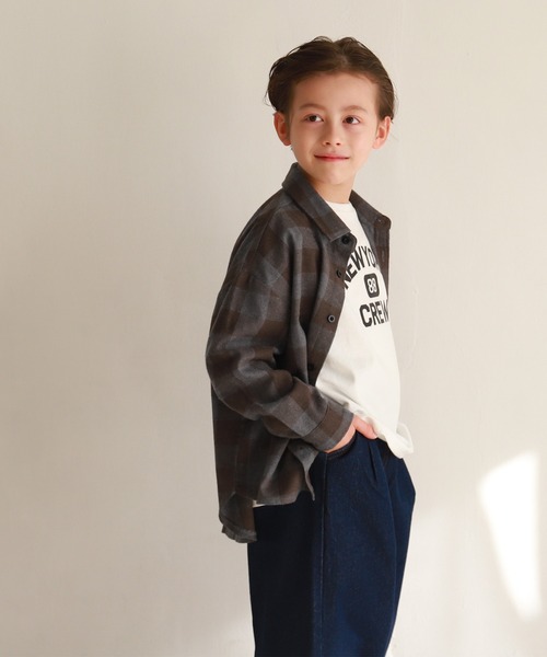 coca（coca）（コカ）の「キッズ チェック柄 アソート シャツ（シャツ/ブラウス・キッズ・B/C/A・100/110/120/130/140）」の11枚目の写真