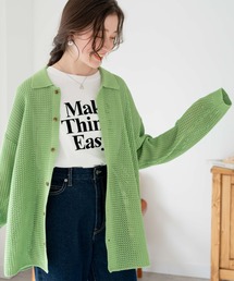 WEGO | WEGO/メッシュニットビッグシャツ(カーディガン/ボレロ)