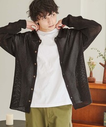 WEGO | WEGO/メッシュニットビッグシャツ(カーディガン/ボレロ)