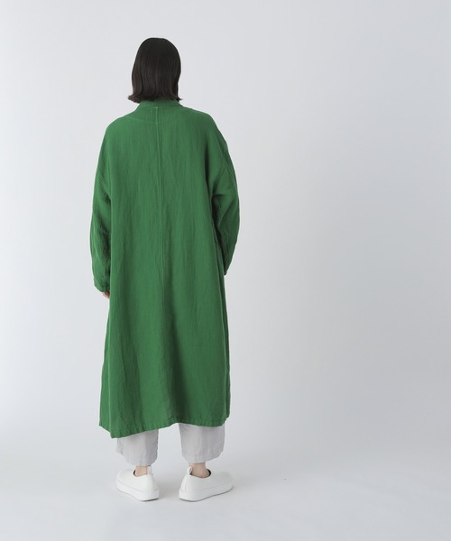 Plantation(プランテーション)の「PAPERダブルクロス/コート / (O)(その他アウター・レディース・グリーン/ブラック/ライトグレー・M size)」の16枚目の写真