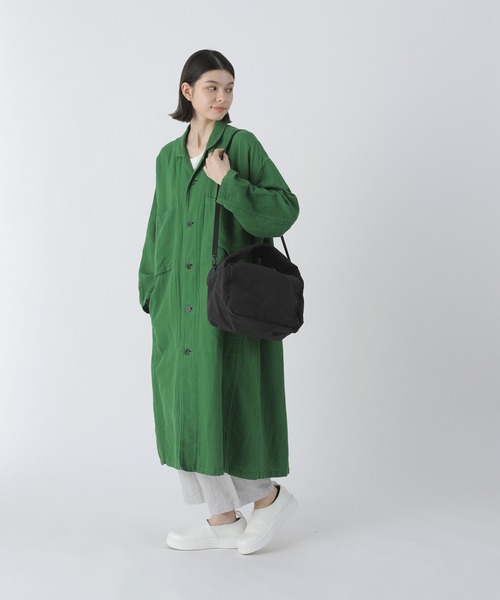Plantation(プランテーション)の「PAPERダブルクロス/コート / (O)(その他アウター・レディース・グリーン/ブラック/ライトグレー・M size)」の7枚目の写真