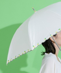 nifty colors | 【KATHARINE ROSS】nifty colors 最強の一級遮光 晴雨兼用 レモン刺繍PU長日傘 WEB限定(長傘)