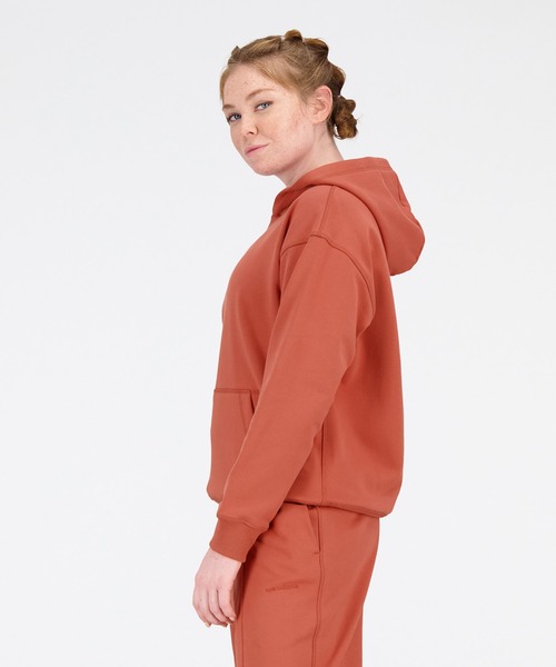 NEW BALANCE(ニューバランス)の「NB Athletics Nature Stateスウェットフーディー(パーカー・レディース・ベビーピンク/ライラック/ライトグリーン/ブラウン・LARGE/MEDIUM/X-LARGE/SMALL)」の7枚目の写真