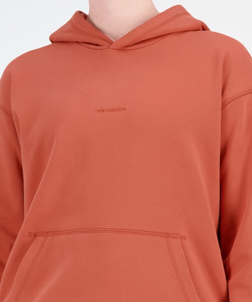 NEW BALANCE(ニューバランス)の「NB Athletics Nature Stateスウェットフーディー(パーカー・レディース・ベビーピンク/ライラック/ライトグリーン/ブラウン・LARGE/MEDIUM/X-LARGE/SMALL)」の9枚目の写真