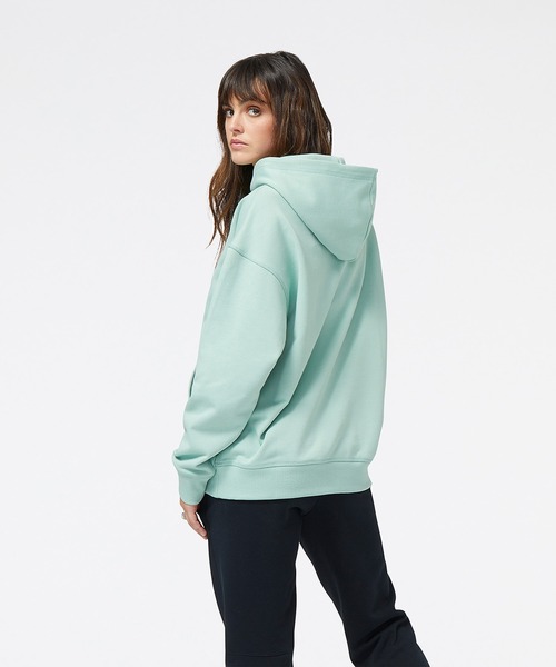 NEW BALANCE(ニューバランス)の「NB Athletics Nature Stateスウェットフーディー(パーカー・レディース・ベビーピンク/ライラック/ライトグリーン/ブラウン・LARGE/MEDIUM/X-LARGE/SMALL)」の11枚目の写真