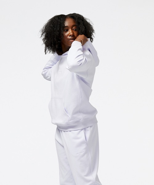 NEW BALANCE(ニューバランス)の「NB Athletics Nature Stateスウェットフーディー(パーカー・レディース・ベビーピンク/ライラック/ライトグリーン/ブラウン・LARGE/MEDIUM/X-LARGE/SMALL)」の13枚目の写真