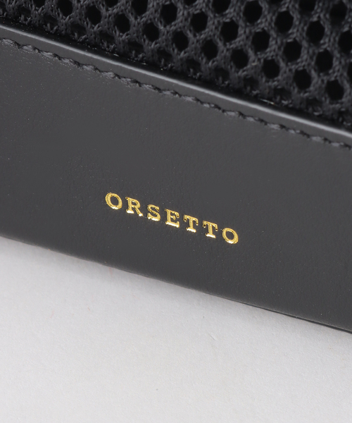 Noble（ノーブル）の「【ORSETTO】 メッシュバッグ（クラッチバッグ・レディース・ブラック・FREE）」の10枚目の写真