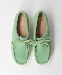 Clarks Wallabee クラークス ワラビー PINE GREEN Clarks（クラークス）の「＜Clarks＞WALLABEE ワラビー スエード