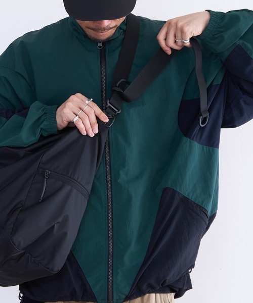 BAICYCLON by Bagjack(バイシクロン バイ バグジャック)の「BAICYCLON by bagjack NEXT CORE LINE SHOULDER BAG (NCL-07 BLACK1 (210D NYLON))(ショルダーバッグ・メンズ・ブラック・FREE)」の11枚目の写真