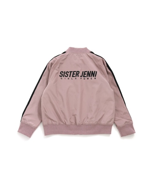 SISTER JENNI（SISTER JENNI）の「袖ラインブルゾン（ブルゾン・キッズ・ピンク/サックスブルー/アイボリー・130cm/140cm/160cm/150cm）」の15枚目の写真
