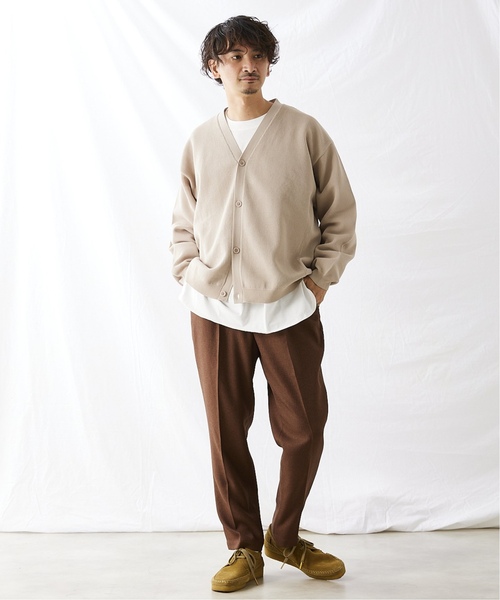 JOURNAL STANDARD relume（ジャーナルスタンダード　レリューム）の「【カーディガン+カットソーの2点SET】リサイクルメッシュカーディガン（カーディガン/ボレロ・メンズ・グリーン/ブルー系その他/ブラック/ベージュ/ベージュ系その他/ブルー/グレー/オレンジ・LARGE/MEDIUM）」の13枚目の写真