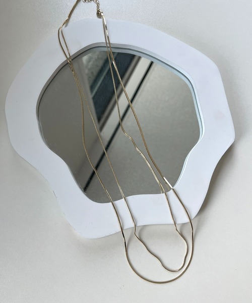 prose verse（プロズヴェール）の「2連レイヤードネックレス（ネックレス・レディース・ゴールド/シルバー・ﾌﾘ-）」の2枚目の写真