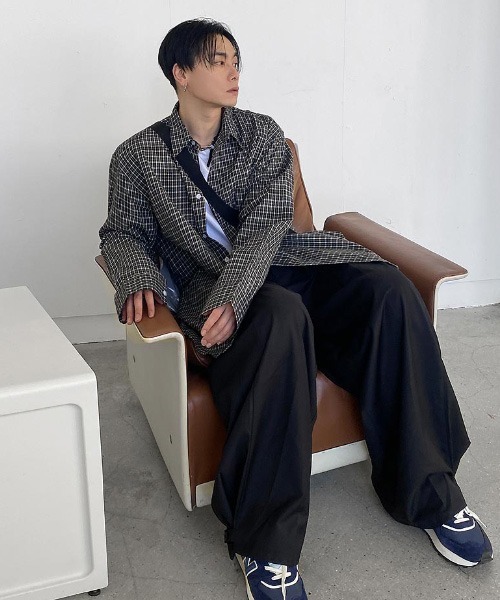 HOLY IN CODE(ホーリーインコード)の「HOLY IN CODE R check cotton over SHIRT(シャツ/ブラウス・メンズ・ブラック・FREE)」の7枚目の写真