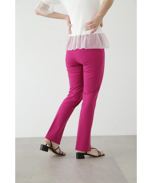 JILL STUART(ジルスチュアート)の「◆ストレッチスリットパンツ(その他パンツ・レディース・ボルドー/ブラック・2/0/4)」の13枚目の写真