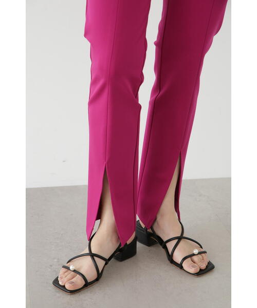 JILL STUART(ジルスチュアート)の「◆ストレッチスリットパンツ(その他パンツ・レディース・ボルドー/ブラック・2/0/4)」の14枚目の写真