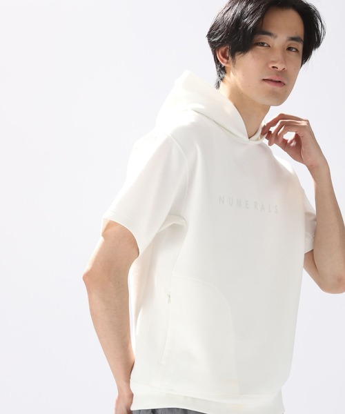 美品 nikoand... NUMERALS オーバーサイズ　半袖パーカー 楽天市場】【SALE／50%OFF】(M)NMR SWEAT PKT NUMERALS
