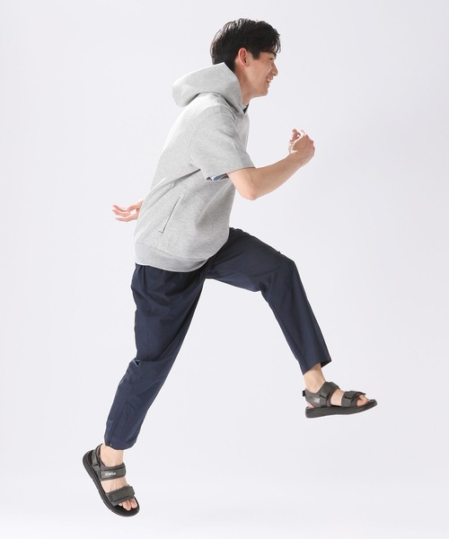 NUMERALS（ヌメラルズ）の「【UNISEX】[NUMERALS]スウェットSSパーカー（Tシャツ/カットソー・メンズ・グレー/ブラック/ホワイト/ブルー/その他8/ライトグリーン・LARGE/MEDIUM）」の13枚目の写真