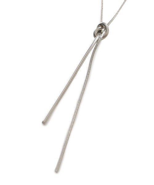 SNIDEL（スナイデル）の「ナローネックレス（ネックレス・レディース・ゴールド/シルバー・FREE）」の8枚目の写真
